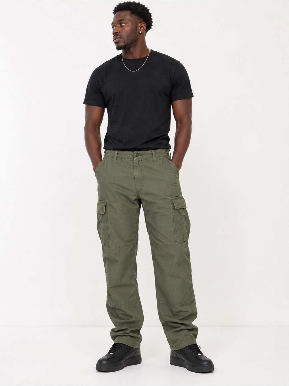 Propper Men’s XL/R Olive Green Ripstop Cargo Tactical Pants